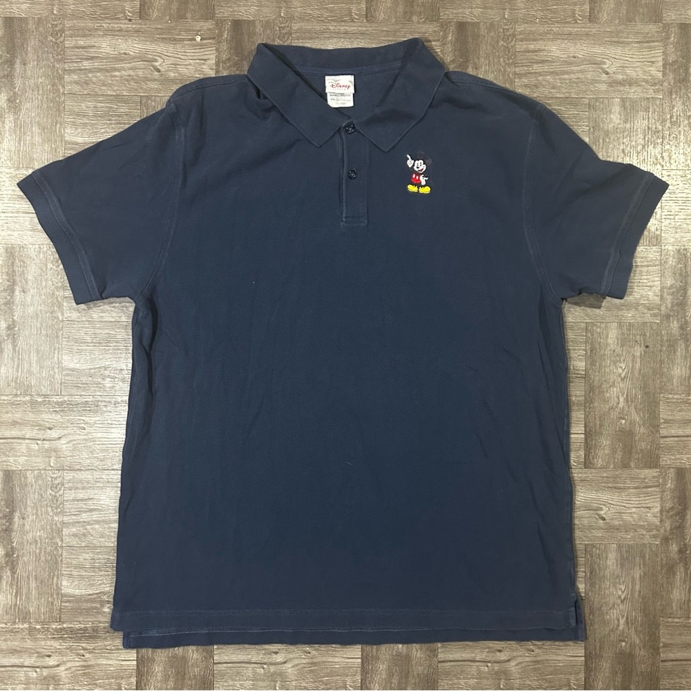 Men’s Disney Store Blue Polo Shirt Size XXL - Picture 2 of 9